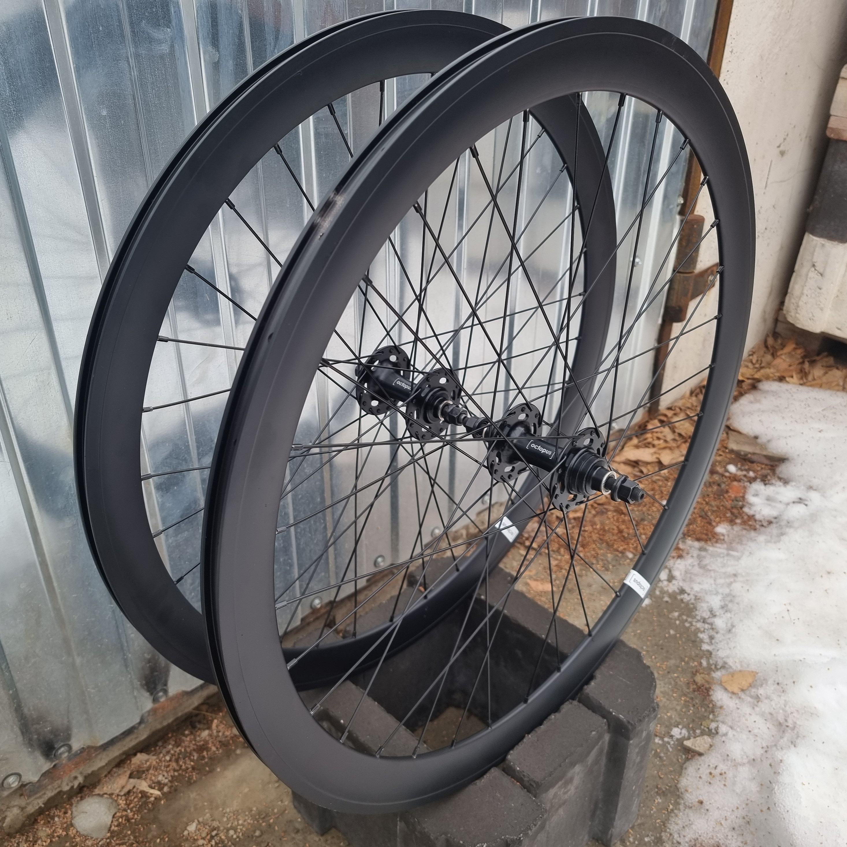 Onlyfix. Вилсет Octopus + u-link обода 60 мм. Колесо заднее Octopus tri-spoke. Octopus fixed Gear. Octopus Fix.